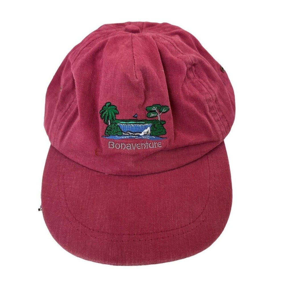 Vintage Imperial Headwear Bonaventure Golf Cotton Strap Back Hat Cap